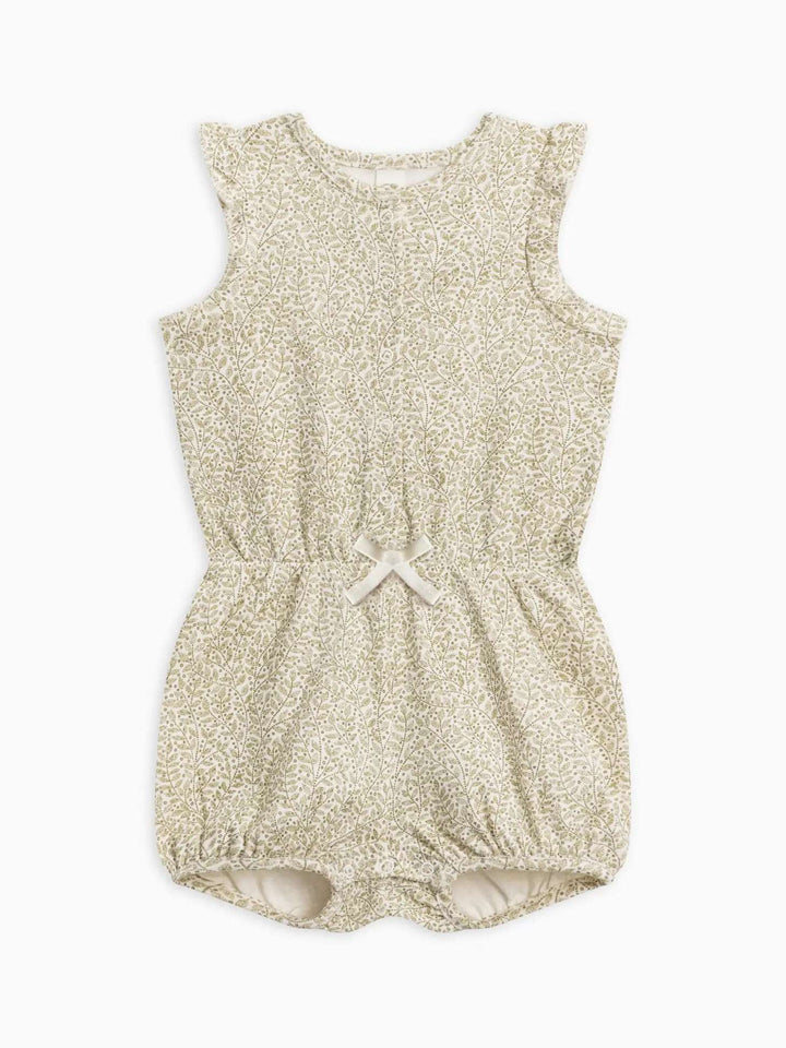 AMELIA ROMPER - FERN/ IVORY + HERB