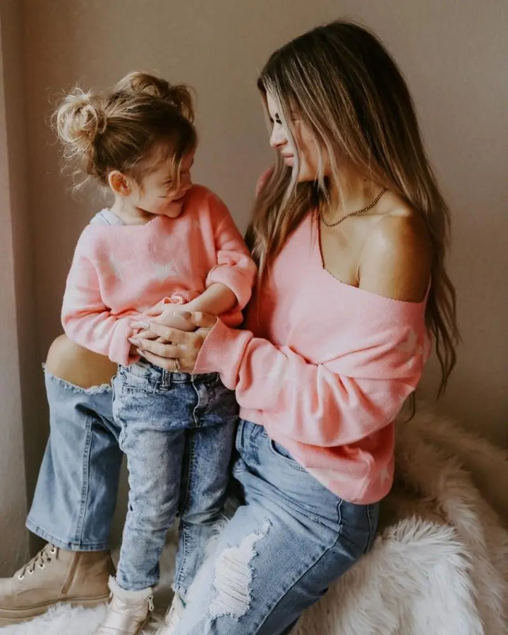 KYAH STAR SWEATER - MOMMY & ME