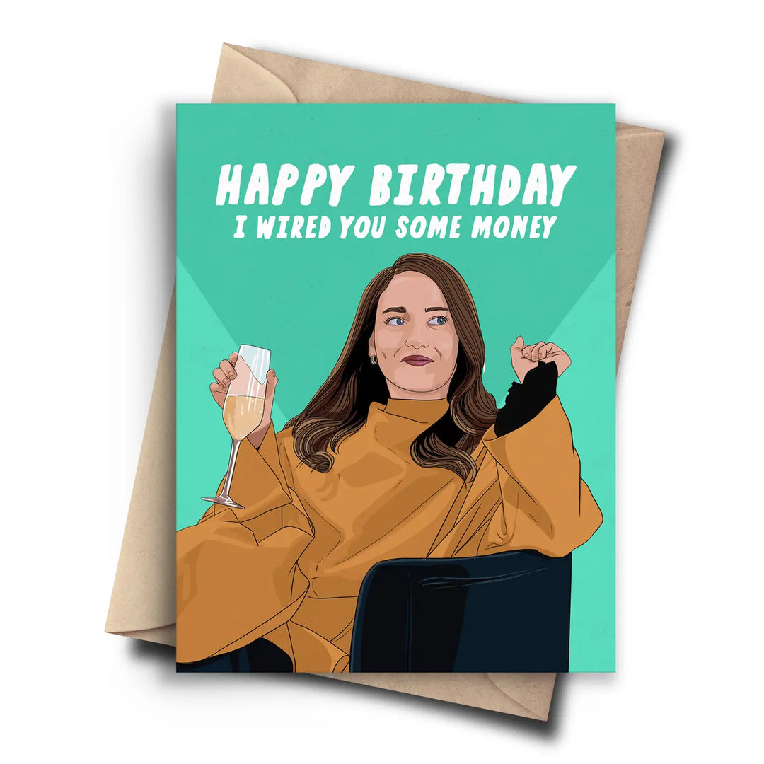 ANNA DELVEY BIRTHDAY CARD