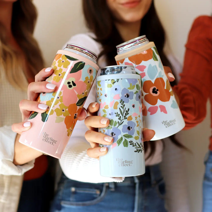 SKINNY CAN COOLER - BLUE