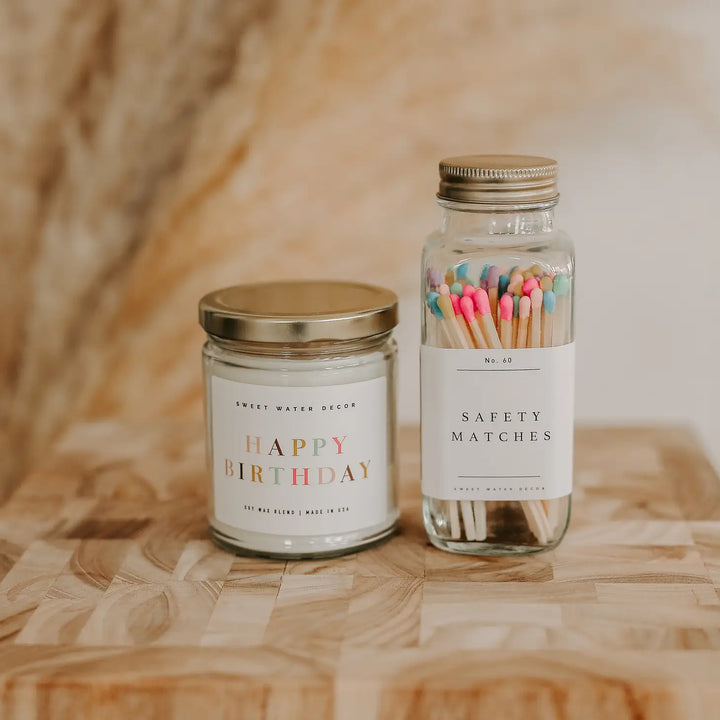 HAPPY BIRTHDAY SOY CANDLE - 9OZ