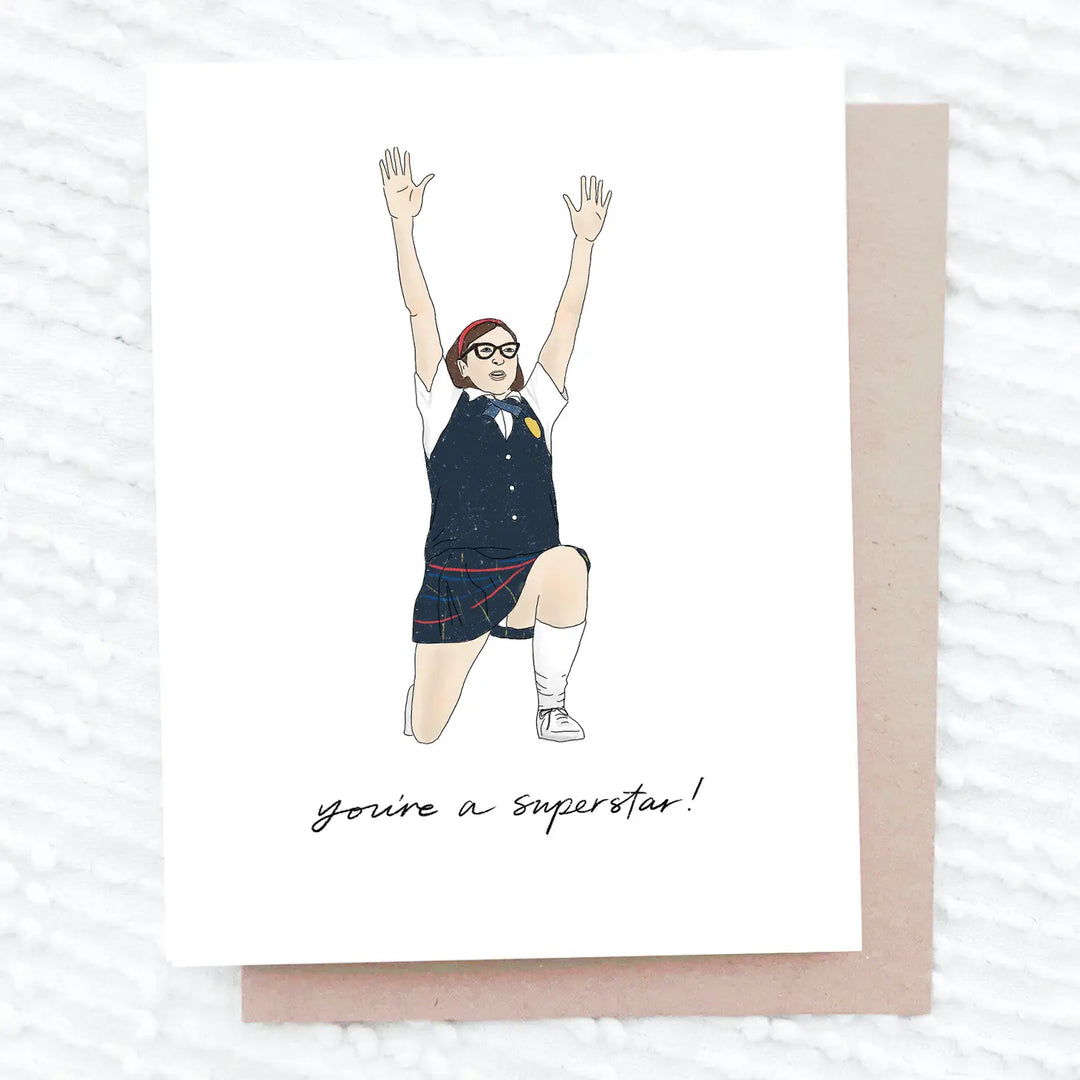 YOU'RE A SUPERSTAR CARD