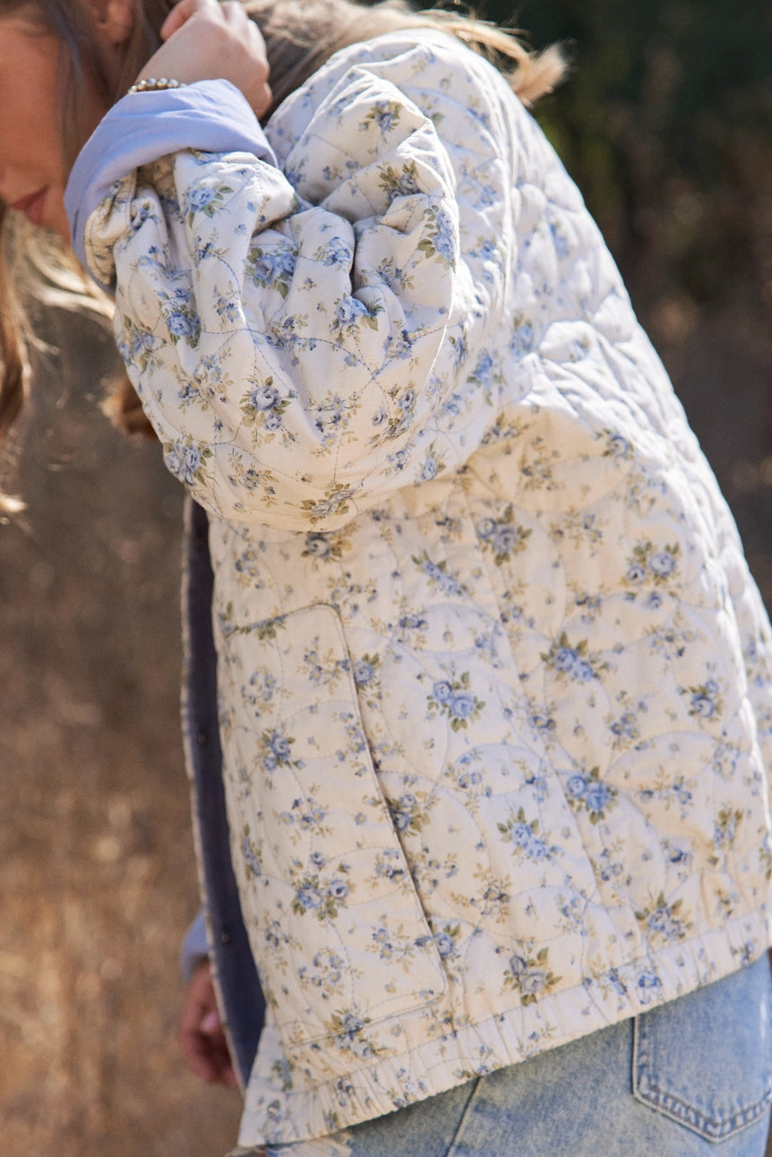 CLOUD CHASER FLORAL QUILTED JACKET