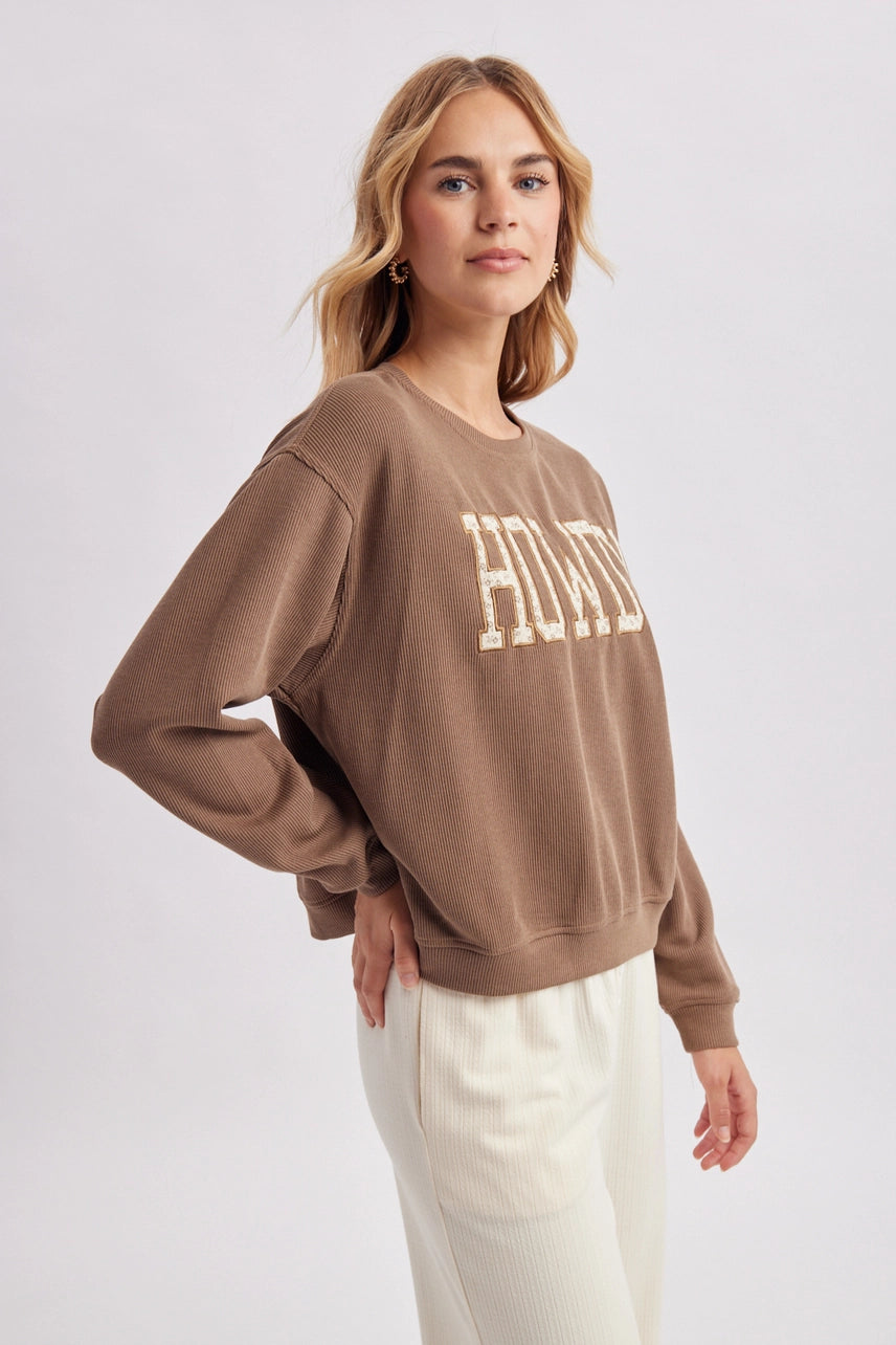 LOUISA HOWDY SWEATSHIRT