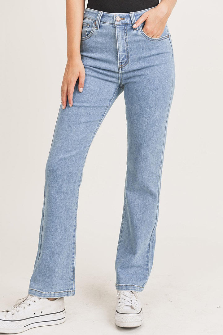 90'S HIGH RISE STRAIGHT LEG DENIM