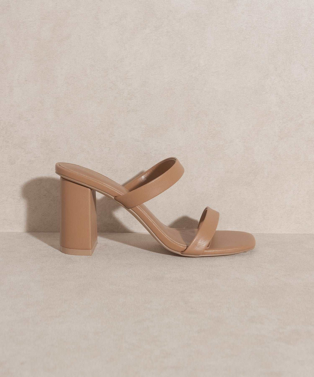 KHLOE MODERN STRAPPY HEEL TAUPE