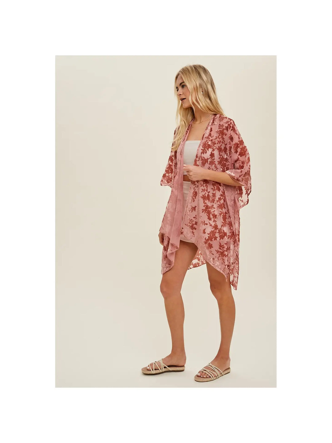 SIENNA VELVET KIMONO