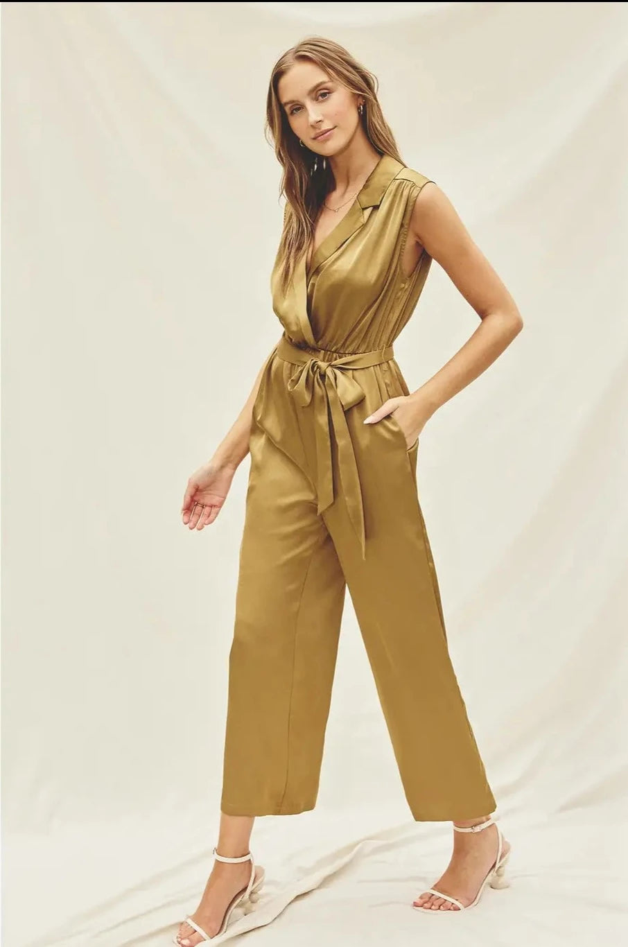 CLARA SATIN JUMPSUIT