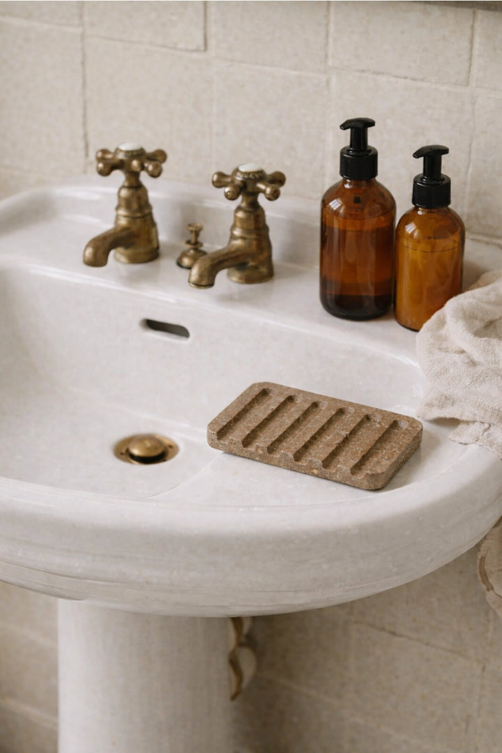 Brown Stone Soap Tray