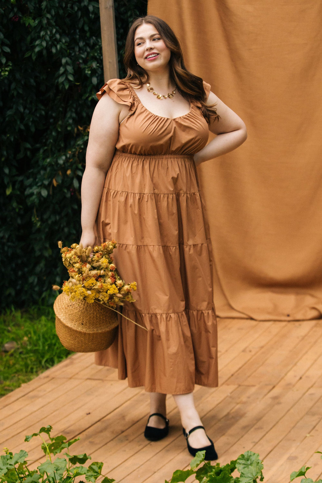 FIONA POPLIN MAXI DRESS 3XL FIONA POPLIN MAXI DRESS 3XL
