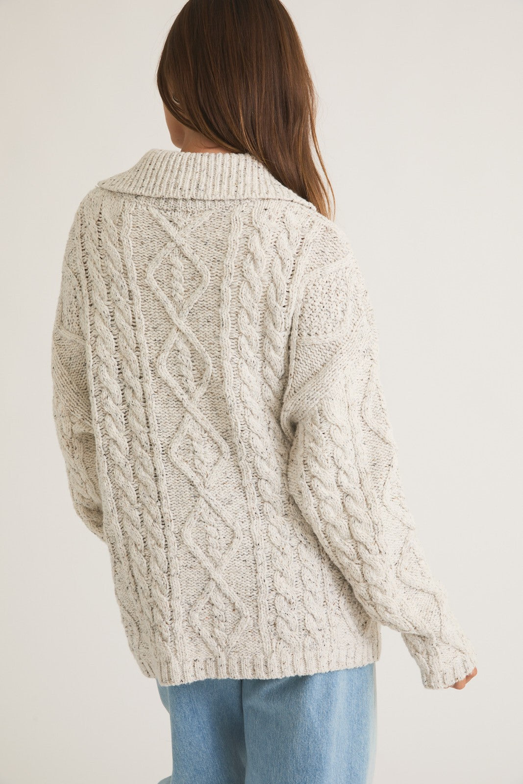 COFFEE RUN KNIT CARDIGAN