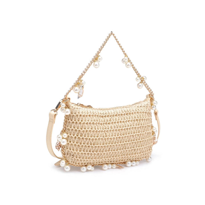 STEPH SEASONAL SEASHELL STRAW BAG - IVORY