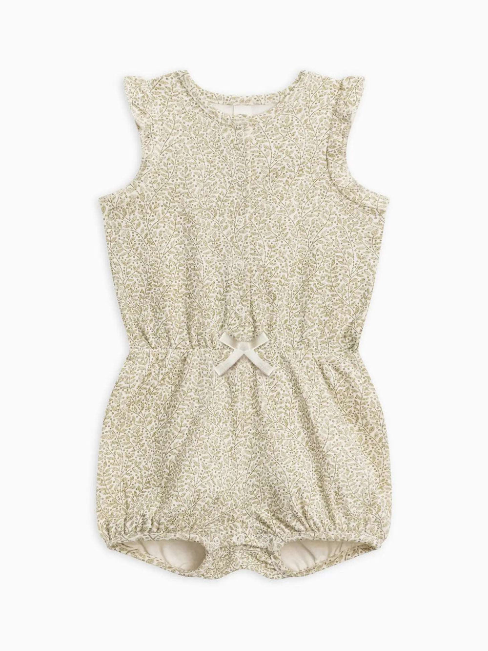 AMELIA ROMPER - FERN/ IVORY + HERB