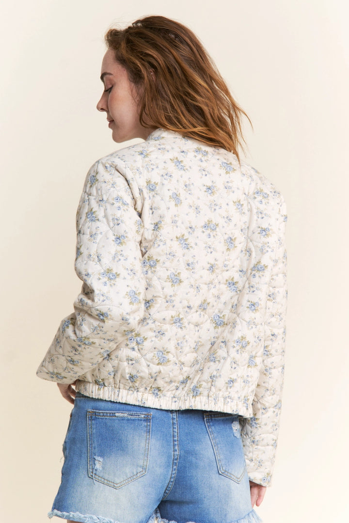 CLOUD CHASER FLORAL QUILTED JACKET