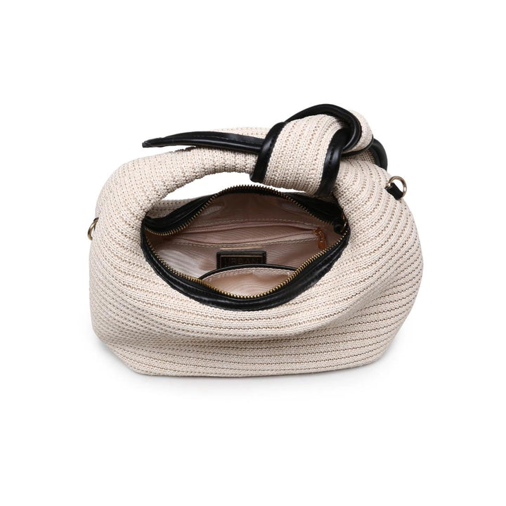 PALOMA KNOT STRAW CROSSBODY