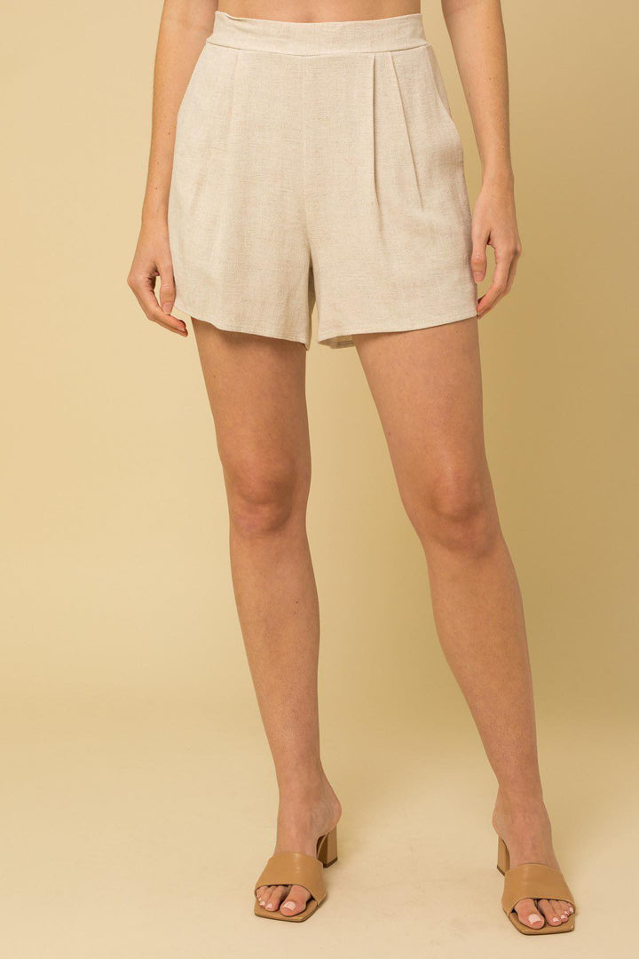 BY THE SEA LINEN SHORTS