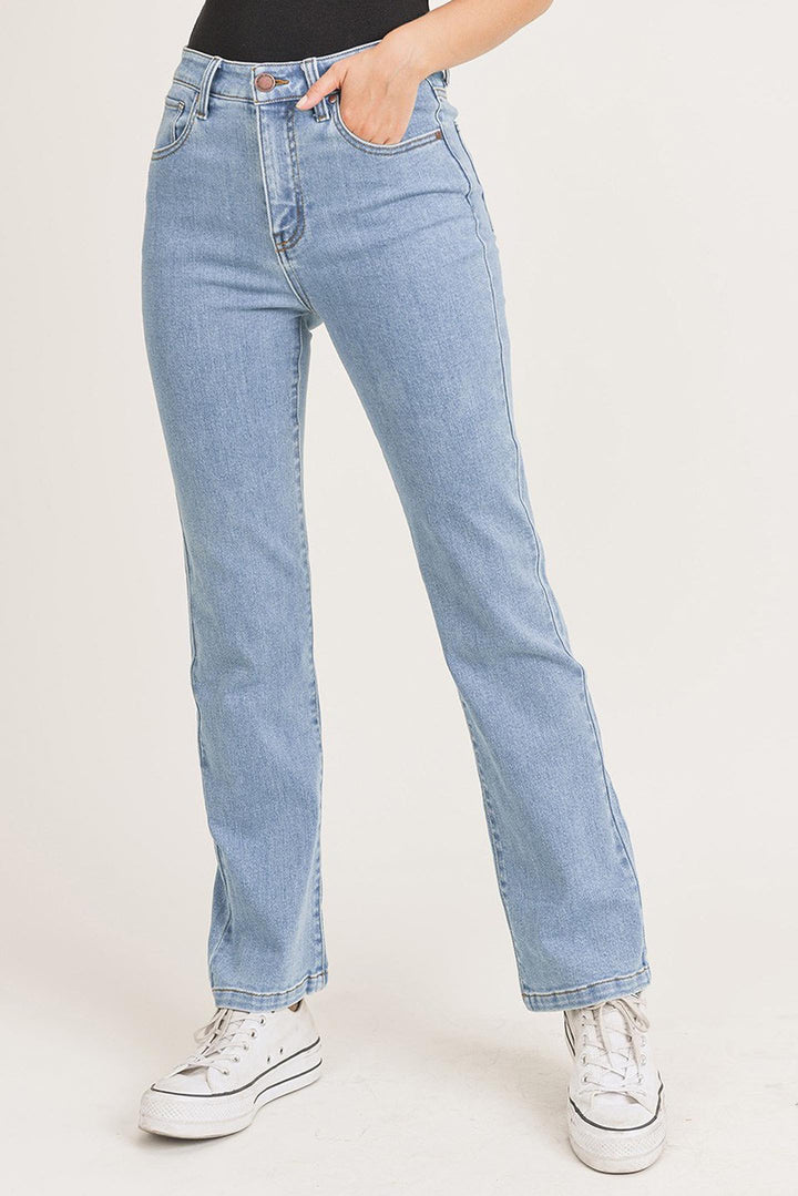 90'S HIGH RISE STRAIGHT LEG DENIM