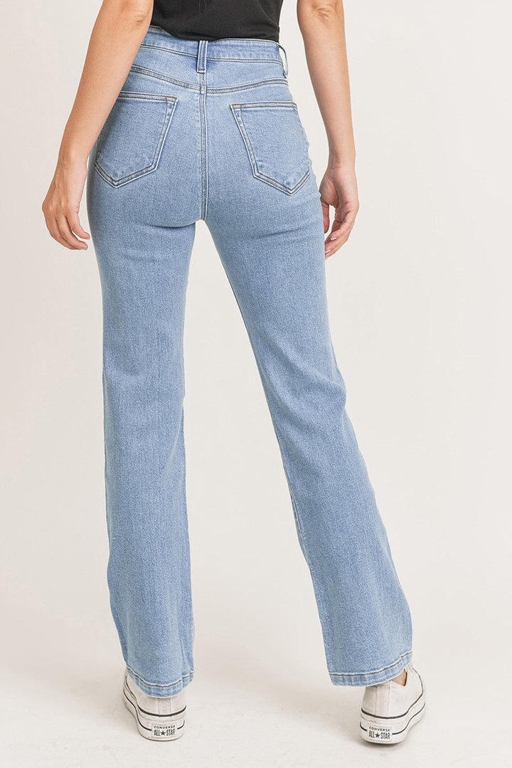 90'S HIGH RISE STRAIGHT LEG DENIM