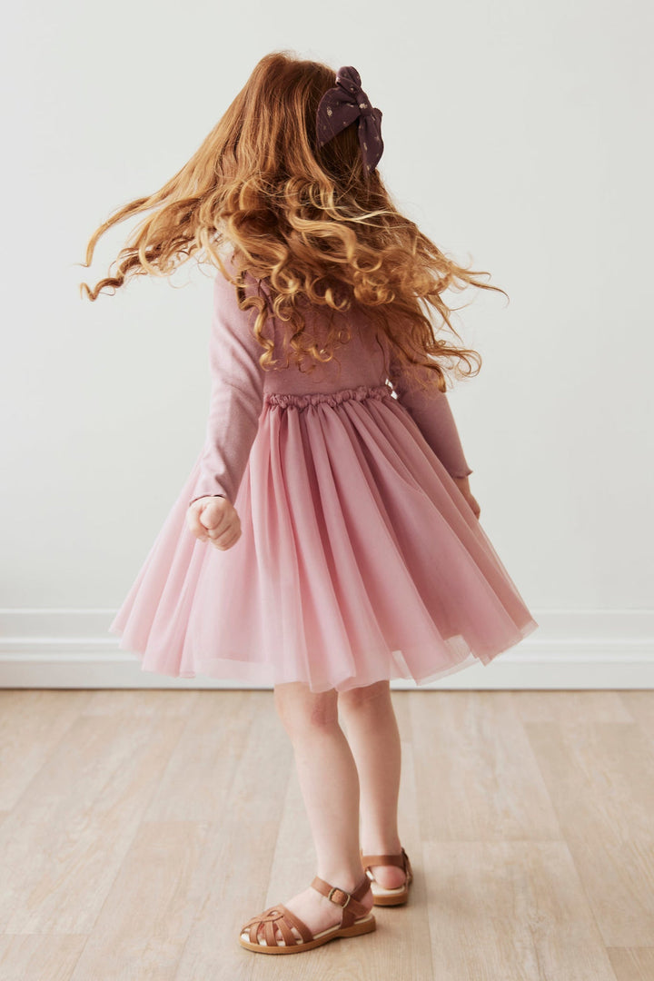 ANNA TULLE DRESS - FLORA