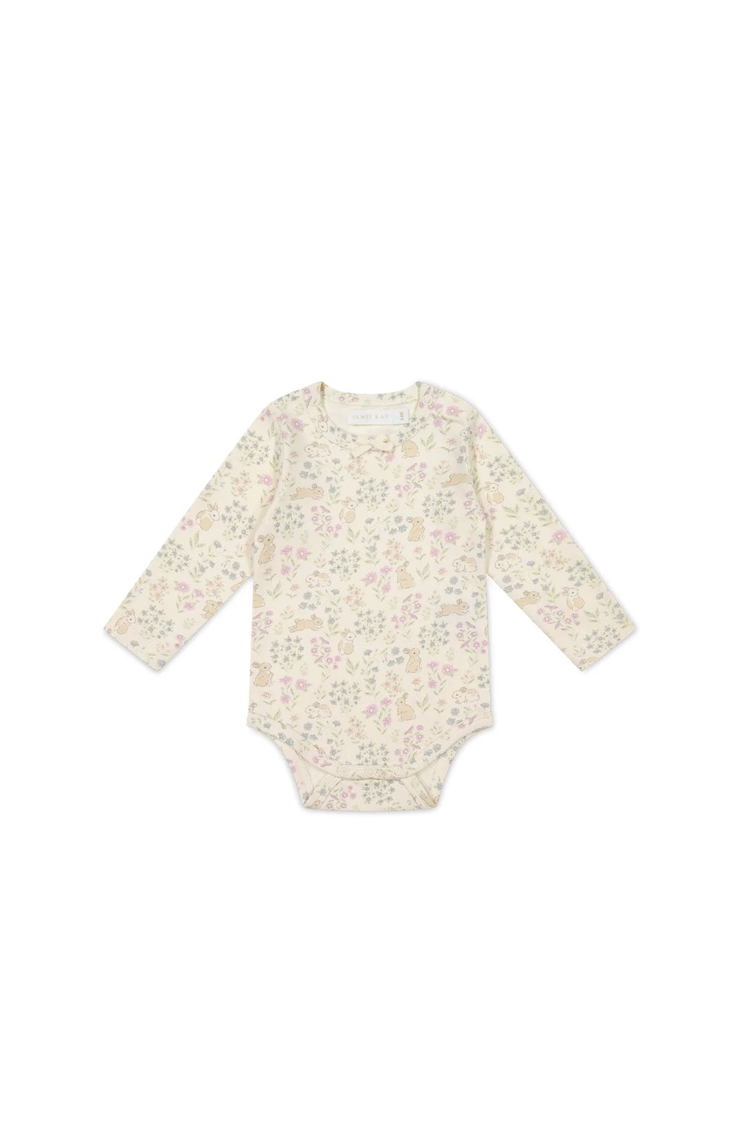 ORGANIC COTTON LONG SLEEVE BODYSUIT - PENNY'S EGG HUNT