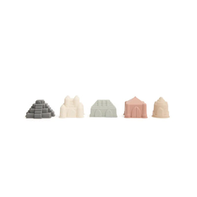 SILICONE BEACH SAND MOLD SETS, CASTLE BUILDING KIT