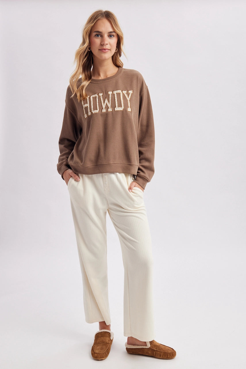 LOUISA HOWDY SWEATSHIRT