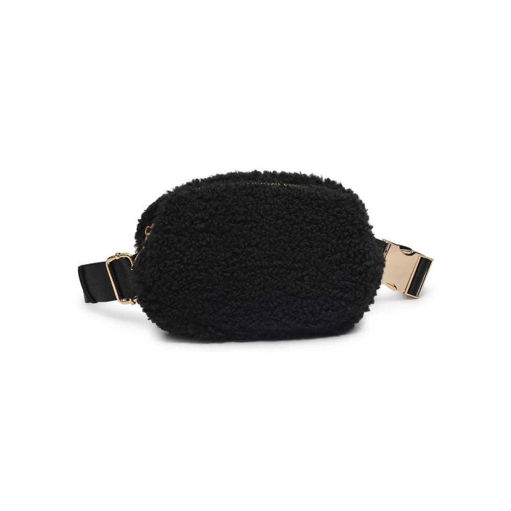 SHERRY SHERPA SHEARLING BELT BAG - IVORY