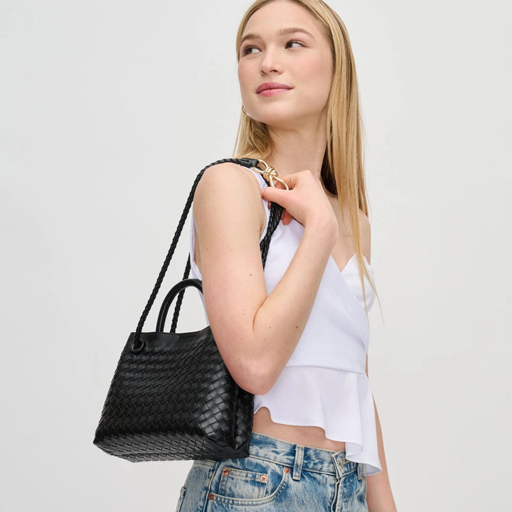 BLAKELY WOVEN CROSSBODY