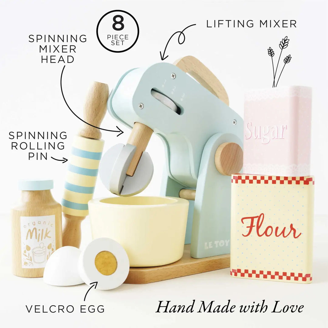 LE TOY VAN BAKERS MIXER SET & ACCESSORIES