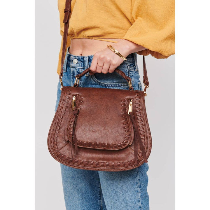 KHLOE MESSENGER BAG - TAN