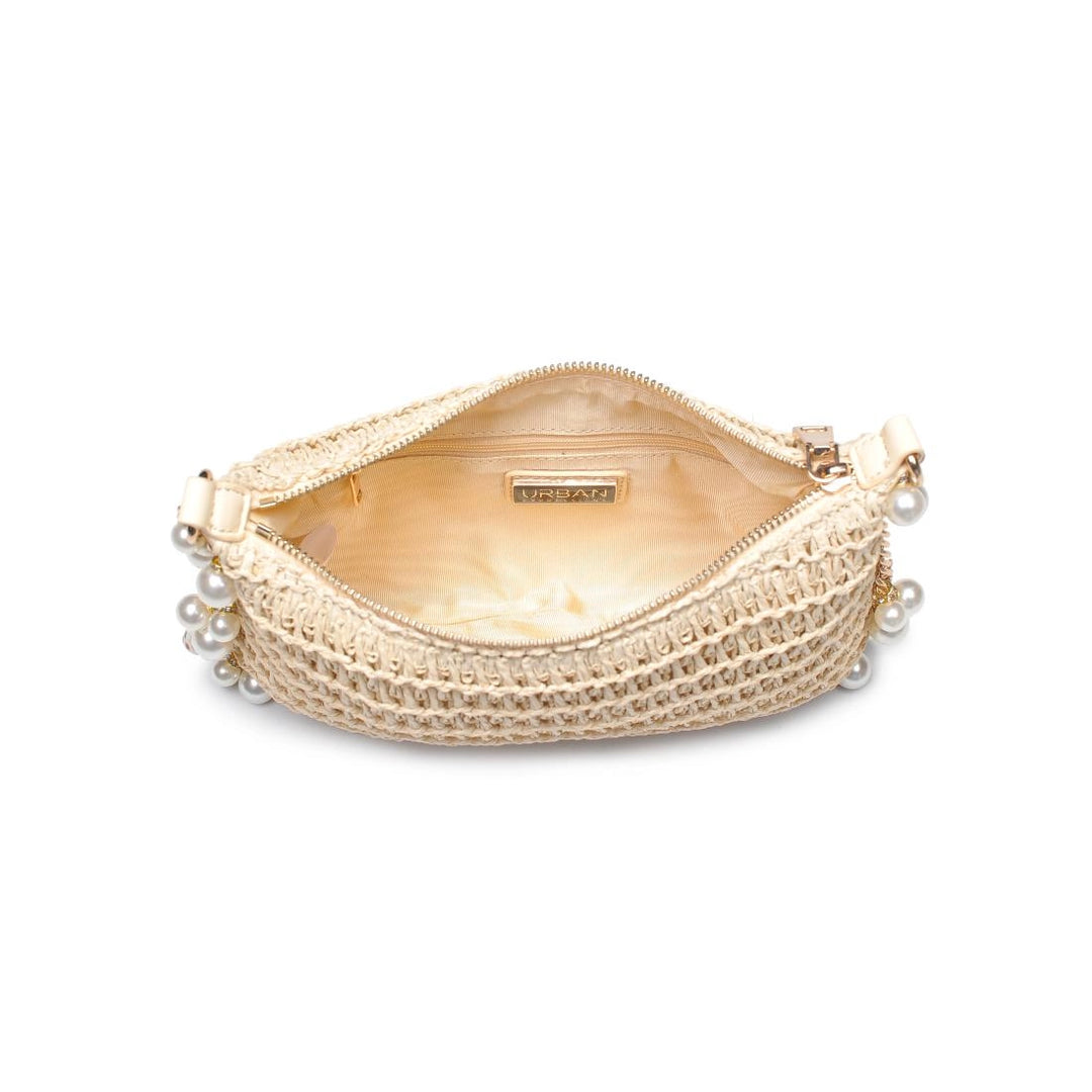 STEPH SEASONAL SEASHELL STRAW BAG - IVORY