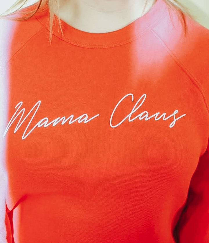 MAMA CLAUS PULLOVER SWEATSHIRT