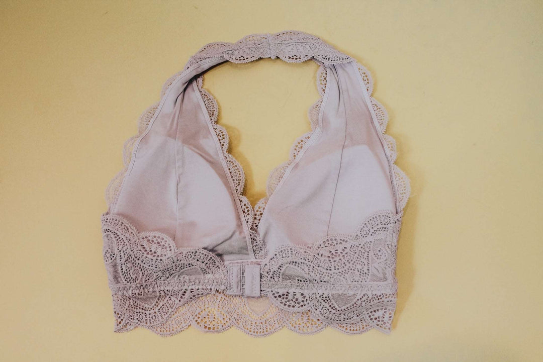 BLAIR LACE BRALETTE - DUSTY LAVENDER