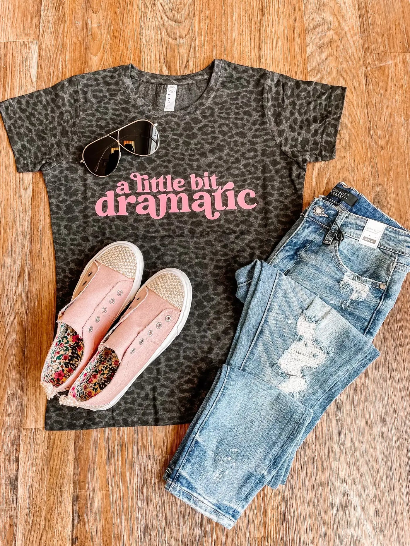 "A LITTLE BIT DRAMATIC" MOMMY & ME TEE