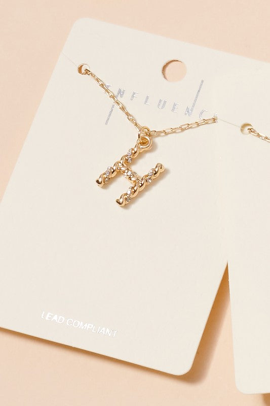 LETTER NECKLACE