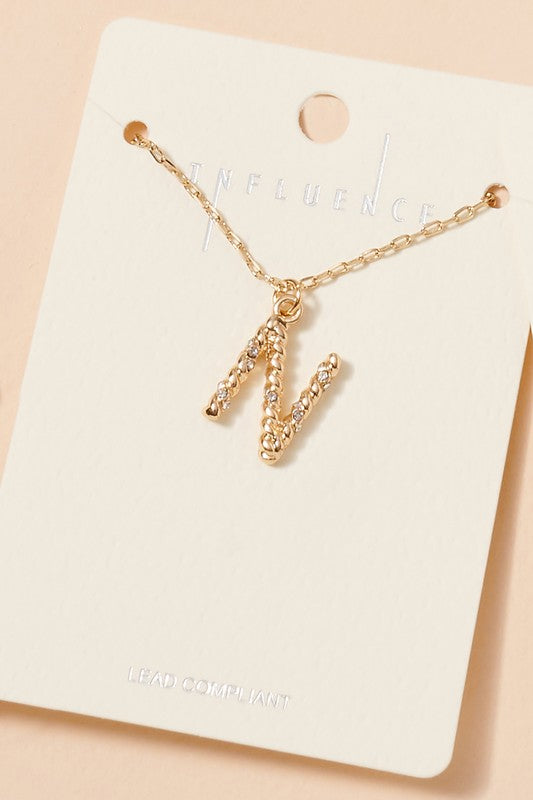 LETTER NECKLACE