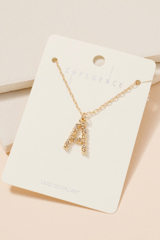 LETTER NECKLACE