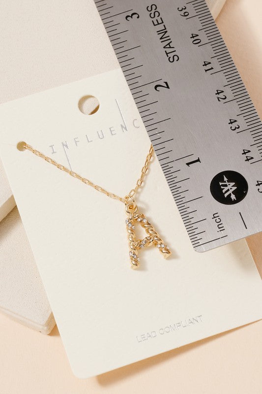 LETTER NECKLACE