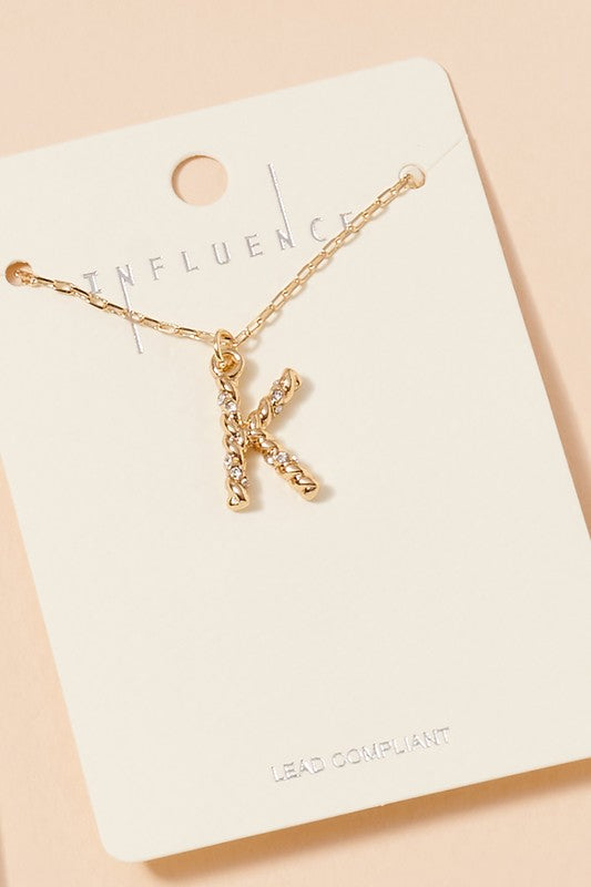 LETTER NECKLACE