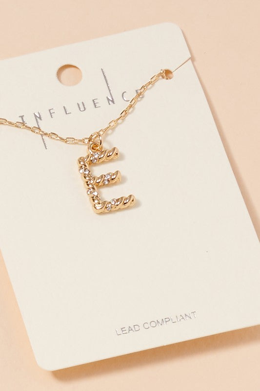 LETTER NECKLACE