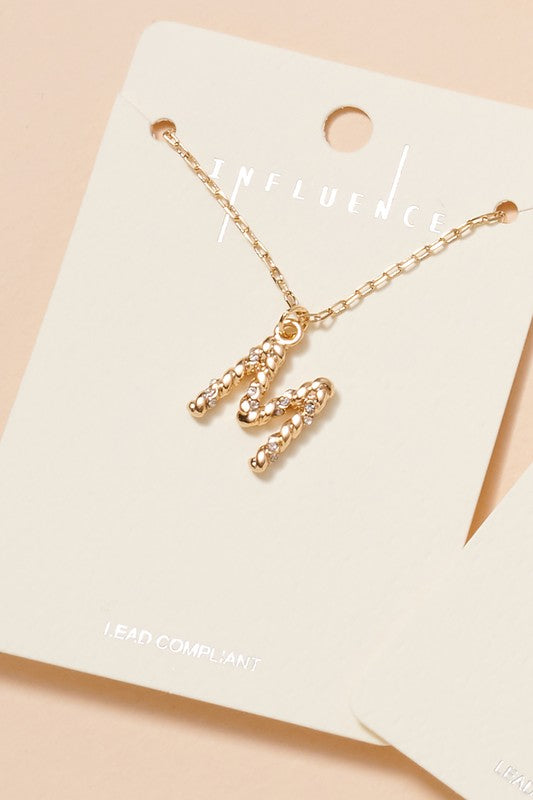 LETTER NECKLACE