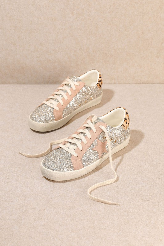 SKYLAR LIGHT GOLD SNEAKER