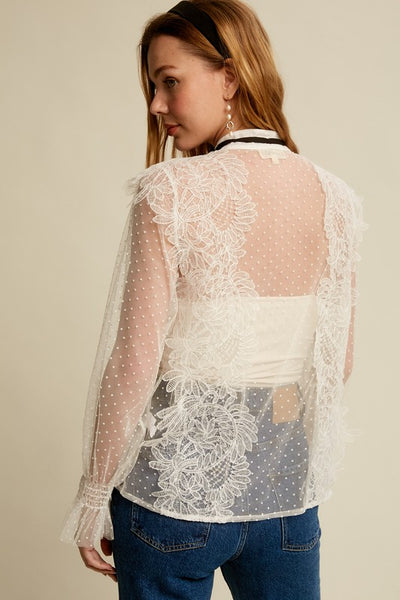 HARRIET LACE BLOUSE
