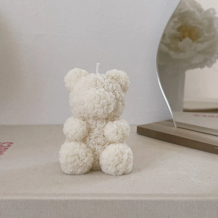 ASTOR TEDDY BEAR CANDLE