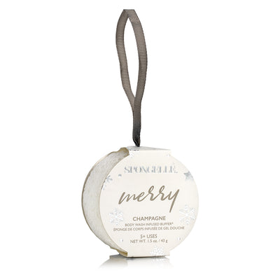 HOLIDAY ORNAMENT BODY BUFFER - CHAMPAGNE