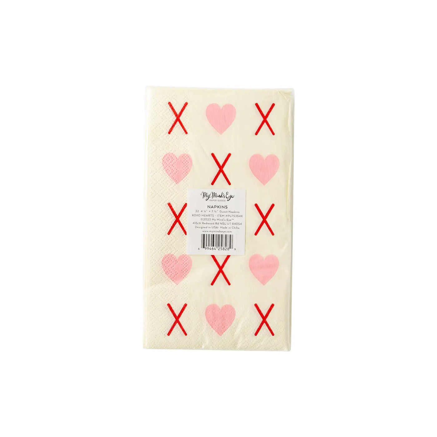 XOXO HEART GUEST TOWEL