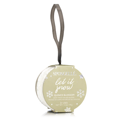 HOLIDAY ORNAMENT BODY BUFFER - QUINCE BLOSSOM
