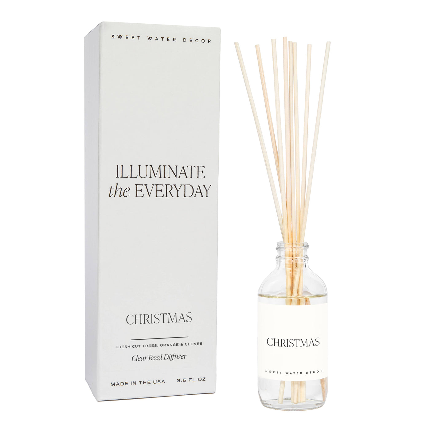 CHRISTMAS CLEAR REED DIFFUSER