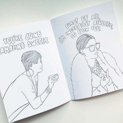 THE KARDASHIAN'S ADULT COLORING BOOK