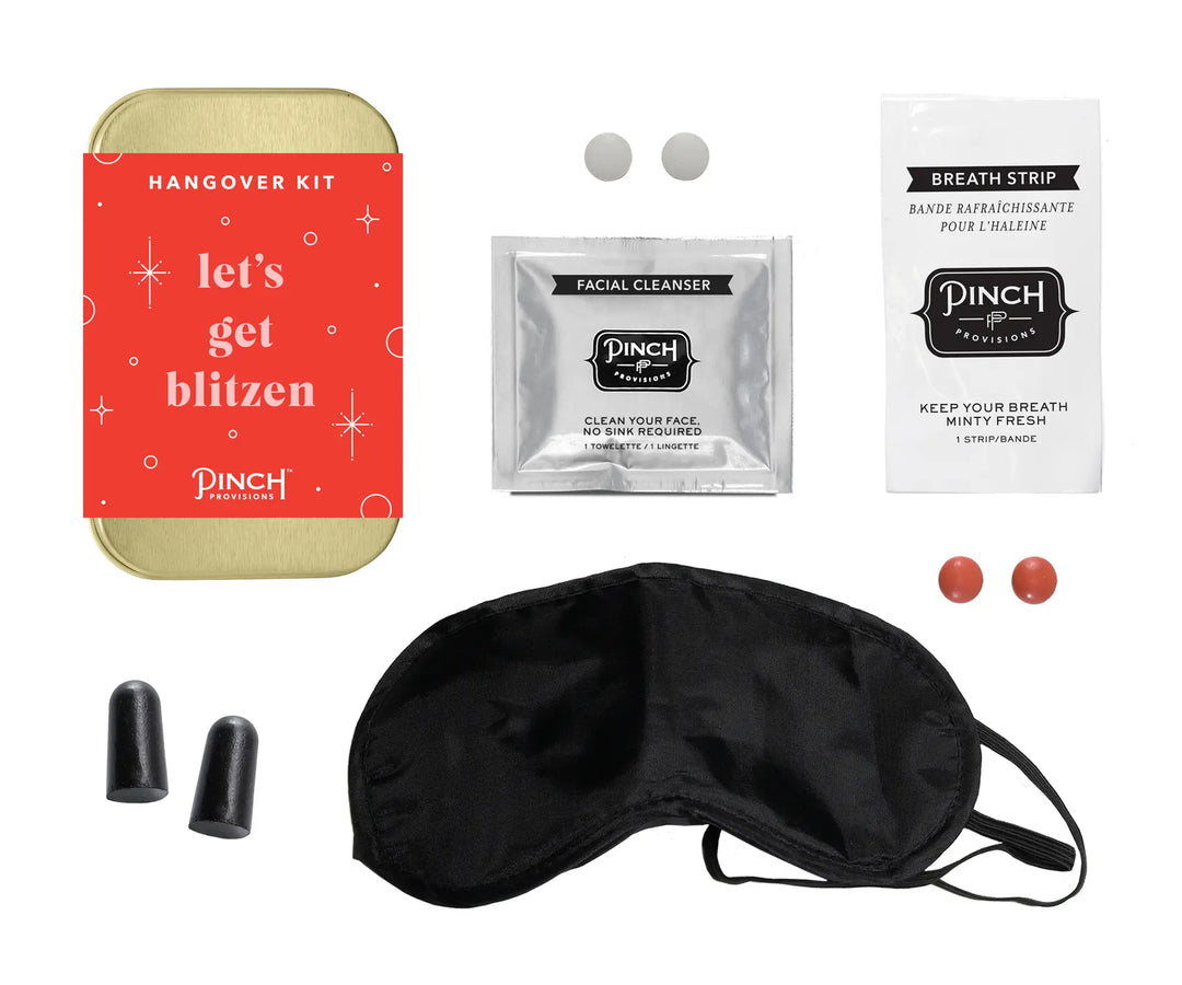 "LET'S GET BLITZEN" HANGOVER KIT